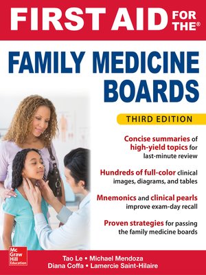 cover image of First Aid for the Family Medicine Boards